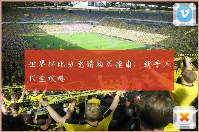 世界杯比分竞猜购买指南:新手入门全攻略